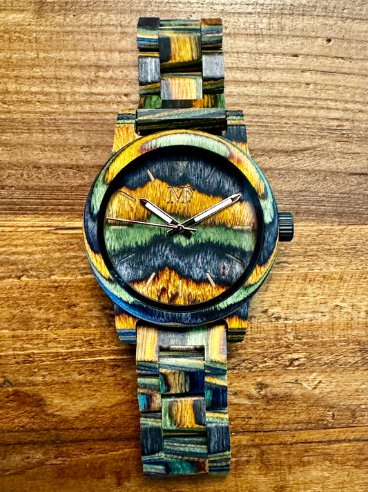 Jungle Stain Wood Watch