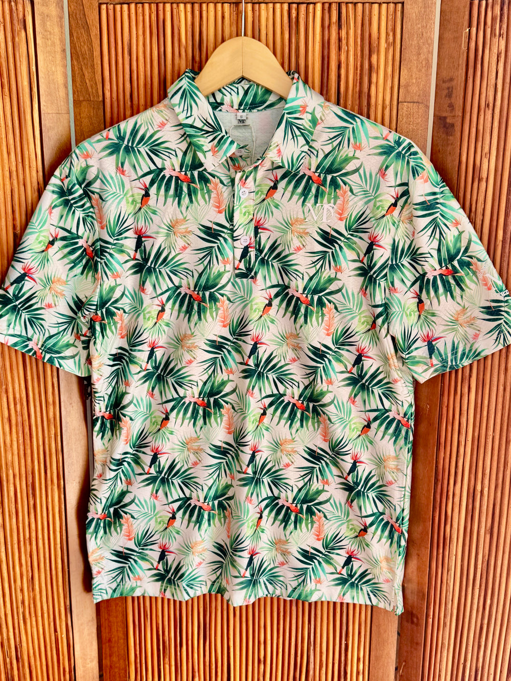 Floral Party Polo