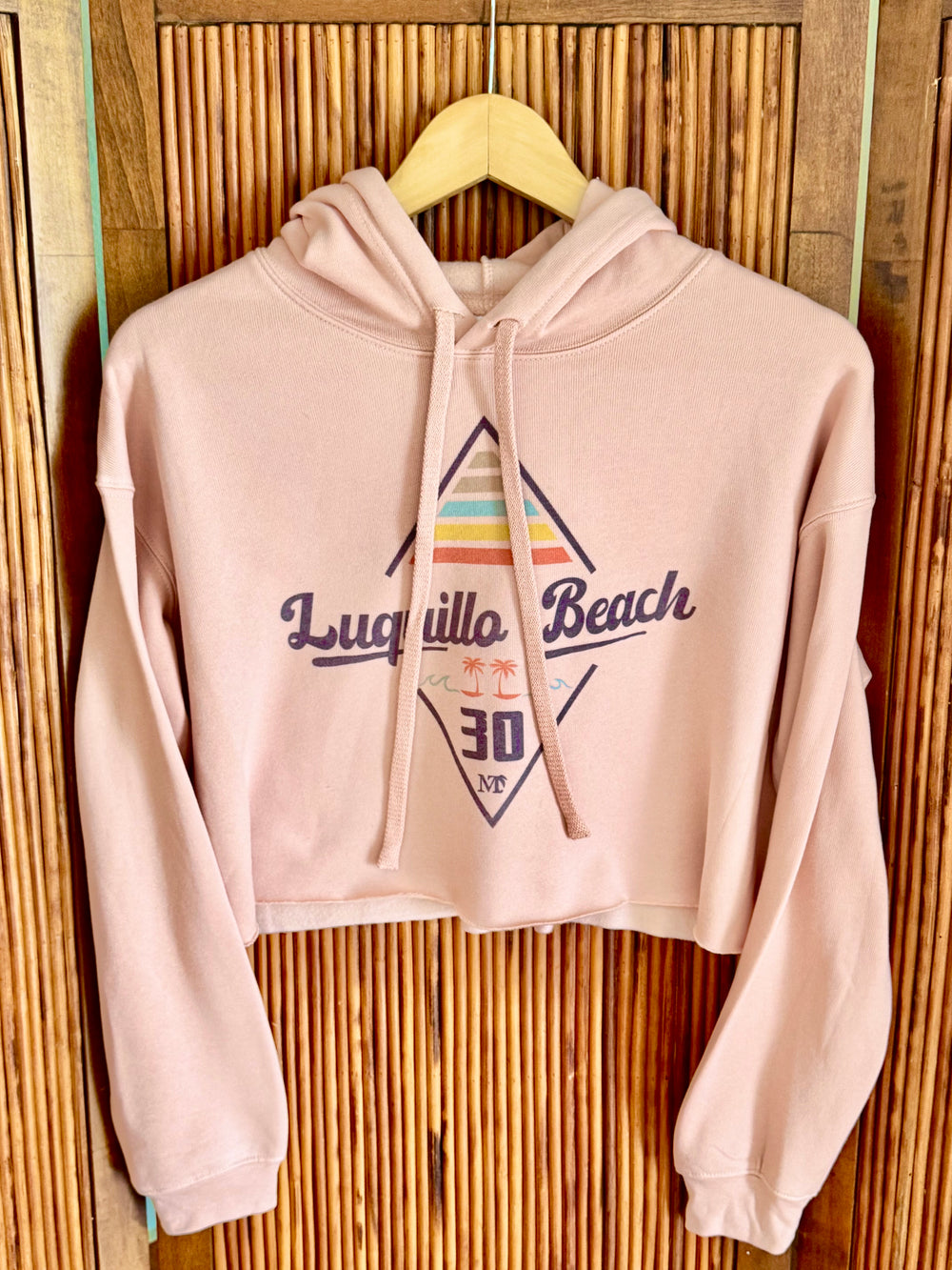 Luquillo Beach Crop Hoodie