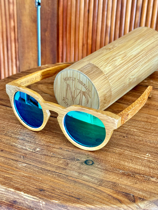 Round Bamboo Shades