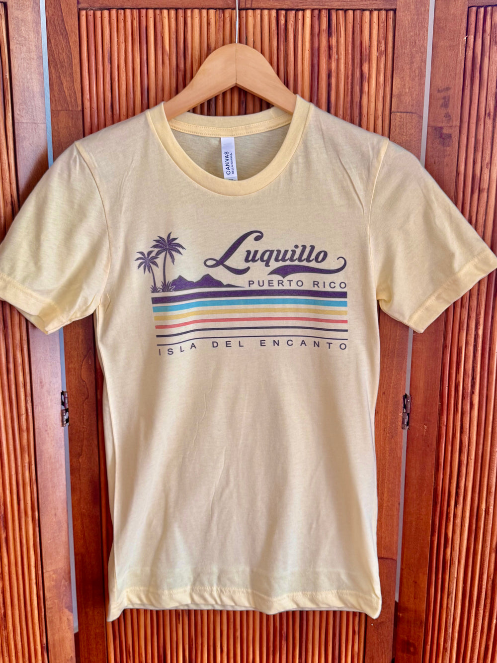 Isla Del Encanto Tee - Yellow