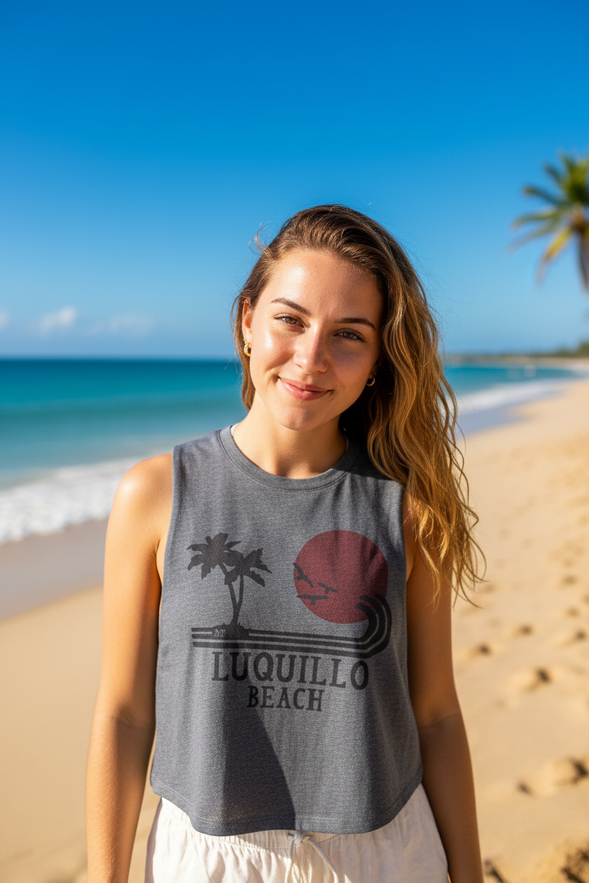 Luquillo Beach Sun Crop