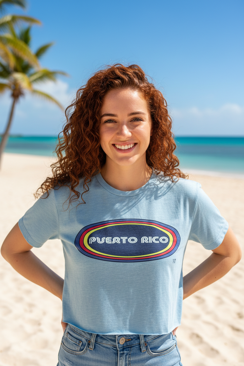 Retro Oval Crop
