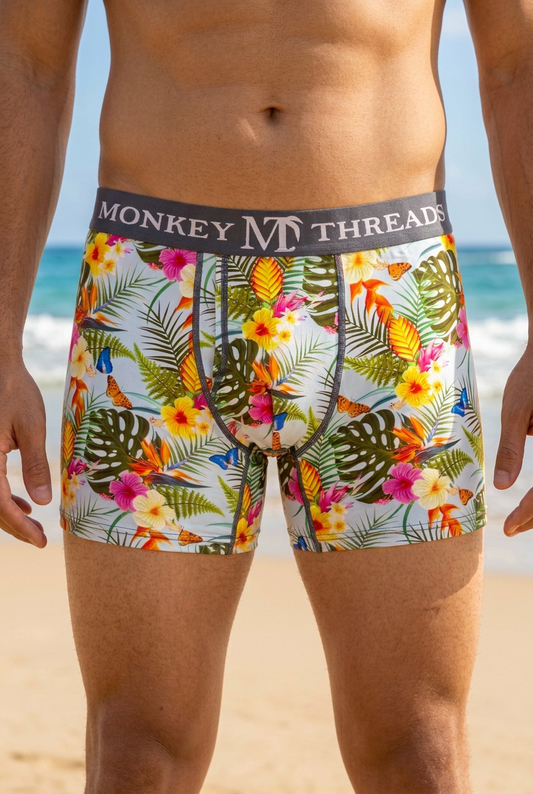 Sunlit Tropical Butterfly boxers