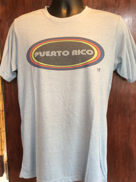 Mens Retro Oval Puerto Rico Tee