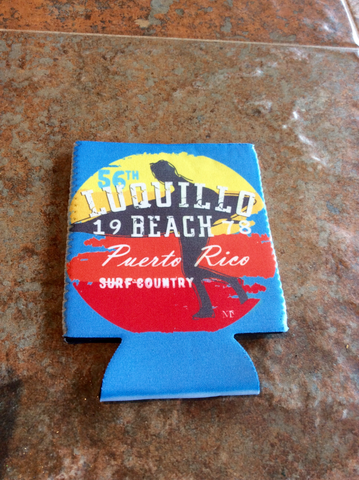 Luquillo Beach Surf Country 56 Koozie