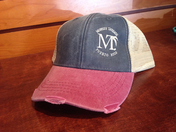 Navy & Maroon Baseball Cap