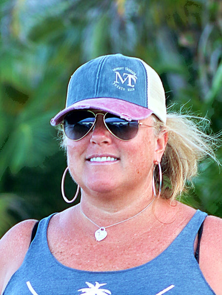 Navy & Maroon Baseball Cap