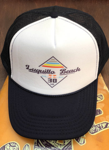 Luquillo Beach Retro Diamond Cap Navy
