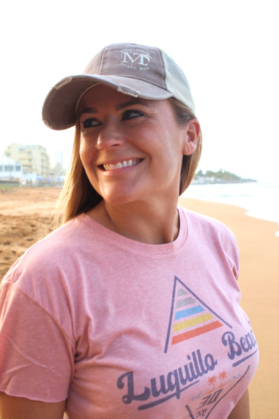 Luquillo Beach Diamond Crop Top